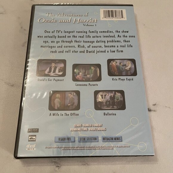 The Adventures Of Ozzie And Harriet (DVD) Golden Years of Television - 3 Discs - Picture 4 of 8